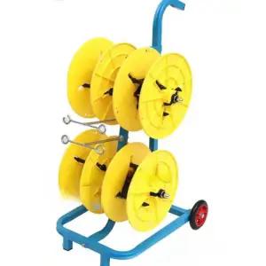 전선 풀링기 릴 케이블 케이블 용 방출 스레더 랙 거치대 A