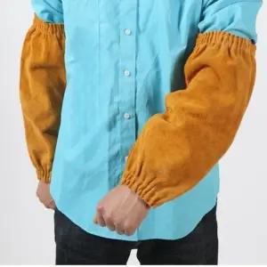 용접 토시 우피 난연 보호 방염 가죽 작업용 팔토시