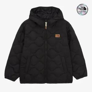 [노스페이스] [노스페이스키즈 공식] NJ3NR55S 키즈 마일로 히트 후디 BLACK