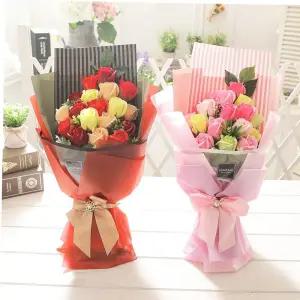 생일 러블리로즈부케 비누꽃 꽃다발 로즈데이 성년의날