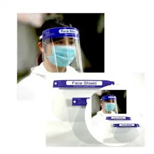 작업용 비말 차단 투명 안면 보호 가드 10매 얼굴 위생 필름 일회용 페이스 가드면