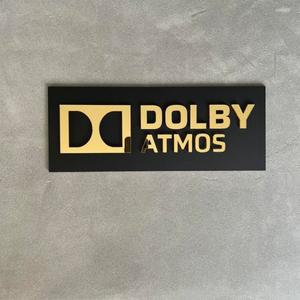 홈시네마 시어터 간판 골드 미러 3D 룸 4K 울트라 HD THX KRIX DTS X 돌비 애트모스 아크릴 헤임키노