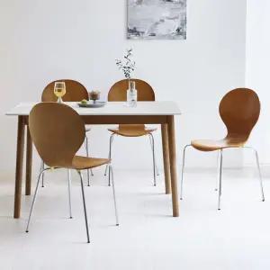 스칸디 앤디 1200 4인 사각 세라믹 식탁세트