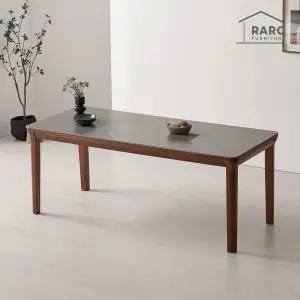 [/착불배송] 다니엘 1900 포세린 통 세라믹 6인 식탁 테이블 단품