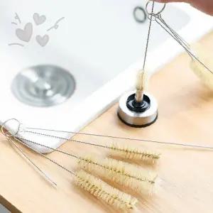 주방청소 다용도솔 빨대세척 텀블러솔 물병청소 노즐브러시 포트세척 보온병솔