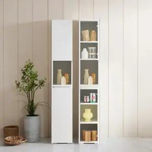 아든 1800 광폭 주방 300 틈새 오픈형 수납장 NDD178