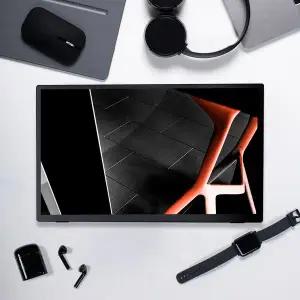 [일렉싱크]S18T 터치 포터블 모니터 보조 FHD 서브 덱스 미러링 46.99cm (18.5인치)