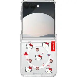 모란카노 산리오 크리스탈 맥세이프 투명 갤럭시Z플립 케이스