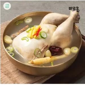 바르온 삼계탕 1kg x 4팩 (실온보관)