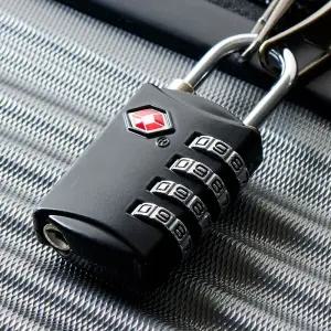 갤러리아 브라이튼 TSA 4다이얼 콤비 캐리어 가방용 여행용 도난방지 안전