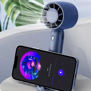 [셀러허브][핑크보따리] 휴대용 손선풍기 탁상형 충전핸드선풍 (S34332902)