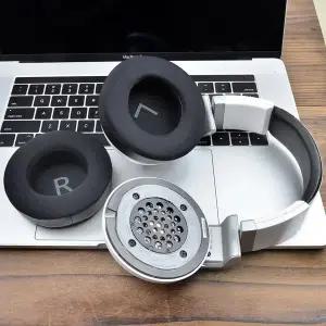 NUNUVV 센하이저 어반나이트 XL 헤드폰용 교체용 아이스 젤 이어패드 쿠션 메모리 폼 패드/이어패드 수리