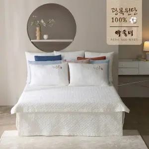 [박술녀][K] 박술녀 자수 광목 피그먼트 스프레드 세트