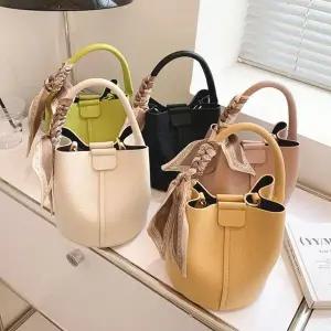 어반백 여성크로스백 데일리 스카프 버킷 미니 토트 크로스백URB_B2612