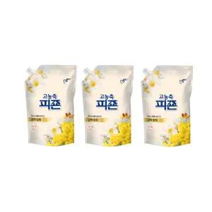 피죤 고농축 오리지널 섬유유연제 리필, 써니가든, 1.6L, 3개