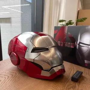 아이언맨 헬멧 장난감 웨어러블 자동 어벤져스 할로윈 마스크 LED 전동 개폐 코스프레 선물