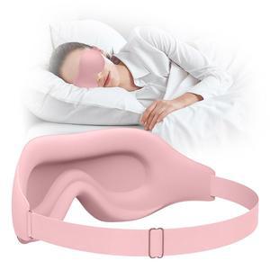 수면 마스크, 남성용 EVA BELLE 무압 3D 쿨 슈퍼 스무스 빛 차단 부드러운 아이섀도 커버 메모리 폼, 가정용 여행용 경량