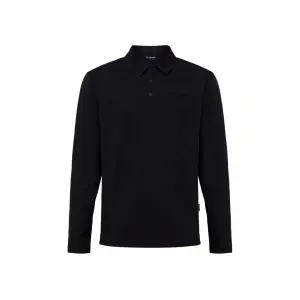 아이더 ECRU 에크루 남성 잠재권축 긴팔 폴로 티셔츠_Black 412906