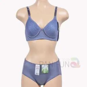 [라일리여성언더웨어] Rly 풀컵노와이어 브라팬티세트 B컵브라 인견노와이어