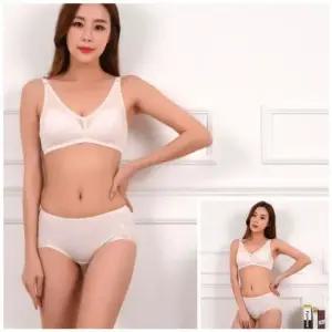 [라일리여성언더웨어] Rly 노와이어브라세트 C컵) 편한여성 노와이어 편한브