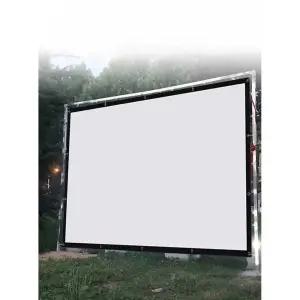 야외 휴대용 빔프로젝트 대형 스크린 접이식 캠핑장 행사장