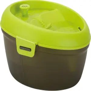 개 H20 대형 급수대 6리터 - 반려동물을 위한 자동 필터링 반려동물 수위 표시기 멀티 펫 BPA 프리