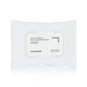 [이니스프리] 이니스프리 올리브 비타민 E리얼 클렌징 티슈 30매