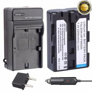 소니 NP-FM500H 카메라 배터리 및 충전기 A300 DSLR-A100W 알파 a77II a68 SLT-A57