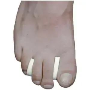 닥터 질 풋 패드 YJ44-9071 발가락 분리 1/4인치 폼(100팩) 꼬리 포함