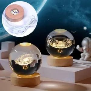 무드등 LED 유리구슬 수정구 우주 침실 수유등 랍슨유통