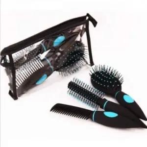 (옵션 핑크)엣지브러쉬 3종 드라이빗 머리빗세트