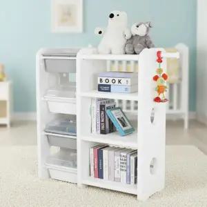 미루 위드맘 책장 정리함 (WB8캡형) 교구함 진열대 책꽂이 바구니 수납함 레고박스 아동