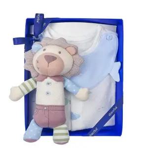 (압소바) 26SS트오렌반소바디슈트(턱받이)레오인형 세트 E2A1310631