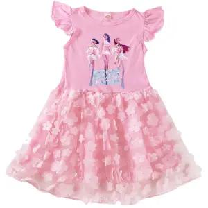 케이팝 데몬헌터스 원피스 드레스 반팔 오버핏 코스프레 캐릭터 여름 키즈 이벤트