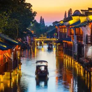 [LIVE11]상해 오진 수향마을 데이투어 4일#세미패키지#NO팁NO쇼핑#4인출발#아시아나 국적기