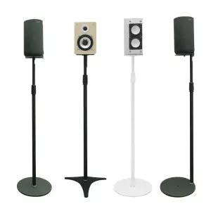 스피커 스탠드 호환 홀더 빔프로젝터 티비거치대 이동형 음향