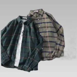 체크남방 INSUM33 남자셔츠 스트라이프 캐주얼정장