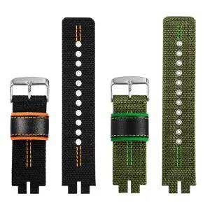 호환  PROTREK 시리즈용 나일론 스트랩 PRW 3000 3100YT 6000 6100Y 방수 등산 스포츠 손목 밴드