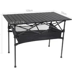 큰테이블 대형 캠핑 경량 롤 테이블 접이식 폴딩 키친 탁자