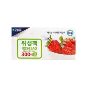 크린나라 위생팩 소형 x 300매 (17cm 25cm)