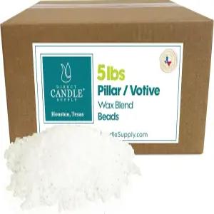 양초 제조용 직접 공급 파라핀 왁스 5파운드 과립 고멜트 블렌드 공예용 비드 제조 기둥 및 봉헌제