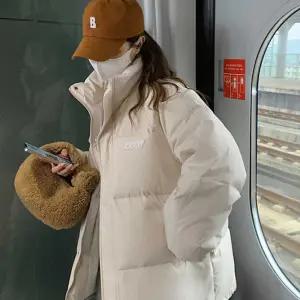 [베스트TOP100] 여자 겨울 여행 룩 공항 패션 하이넥 패딩 점퍼 코디