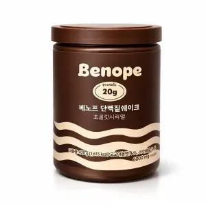 [셀러허브][웰빙창고] 베노프 단백질 쉐이크 초콜릿시리얼 600g 1통 (S46185188)