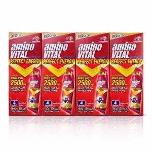 [셀러허브][웰빙창고] 아미노바이탈 퍼펙트에너지 에너지젤 4포 4개 (S46185187)