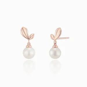 [롯데백화점]로이드 풀잎 진주 18K 귀걸이 LPU24014G.LTCW