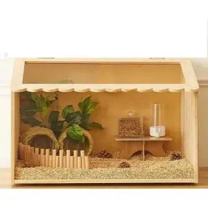 원목 메추리집 육추기 사육 하우스 새장 사육장 미니 소형 키우기