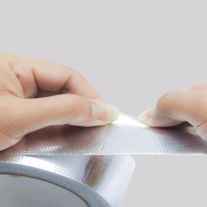 유리 섬유 알루미늄 호일 테이프 고온 저항 온수기  후드 연기 배기 씰 파이프 바인딩 양스틸 종이
