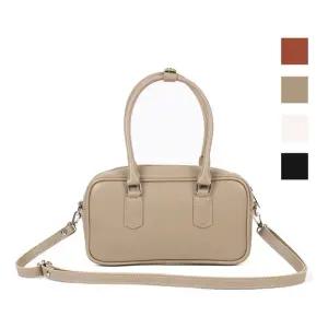 [베스트TOP100] 큐티 여성 직사각형 심플 미니 바게트 토트백 가방