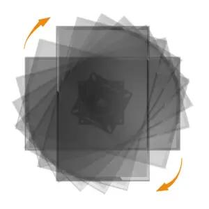 360도 피벗형 가로세로 회전 슬림 티비 모니터 벽부형 벽걸이 브라켓 거치대 삼성 엘지 LG 모든 브랜드 15 17 18 20 23 24 27 32인치 호환