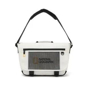 내셔널지오그래픽 키즈 K265KCR550 키즈 메쉬 메신저백M WHITE